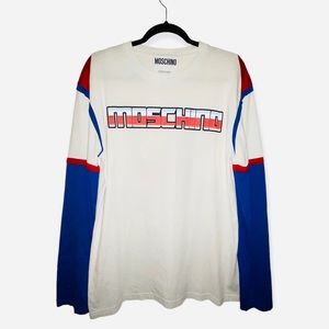 Moschino Transformers Collaboration Long Sleeve T-Shirt